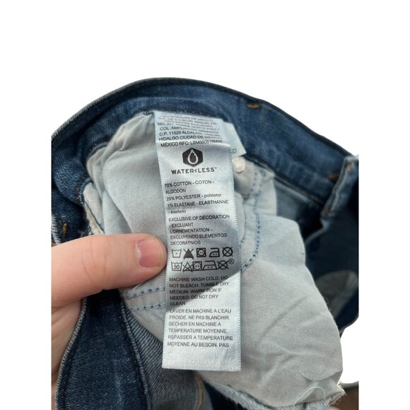 Levi Strauss Jeans Women's Size 20W Blue Mid-Rise Bootcut Signature - Picture 6 of 6